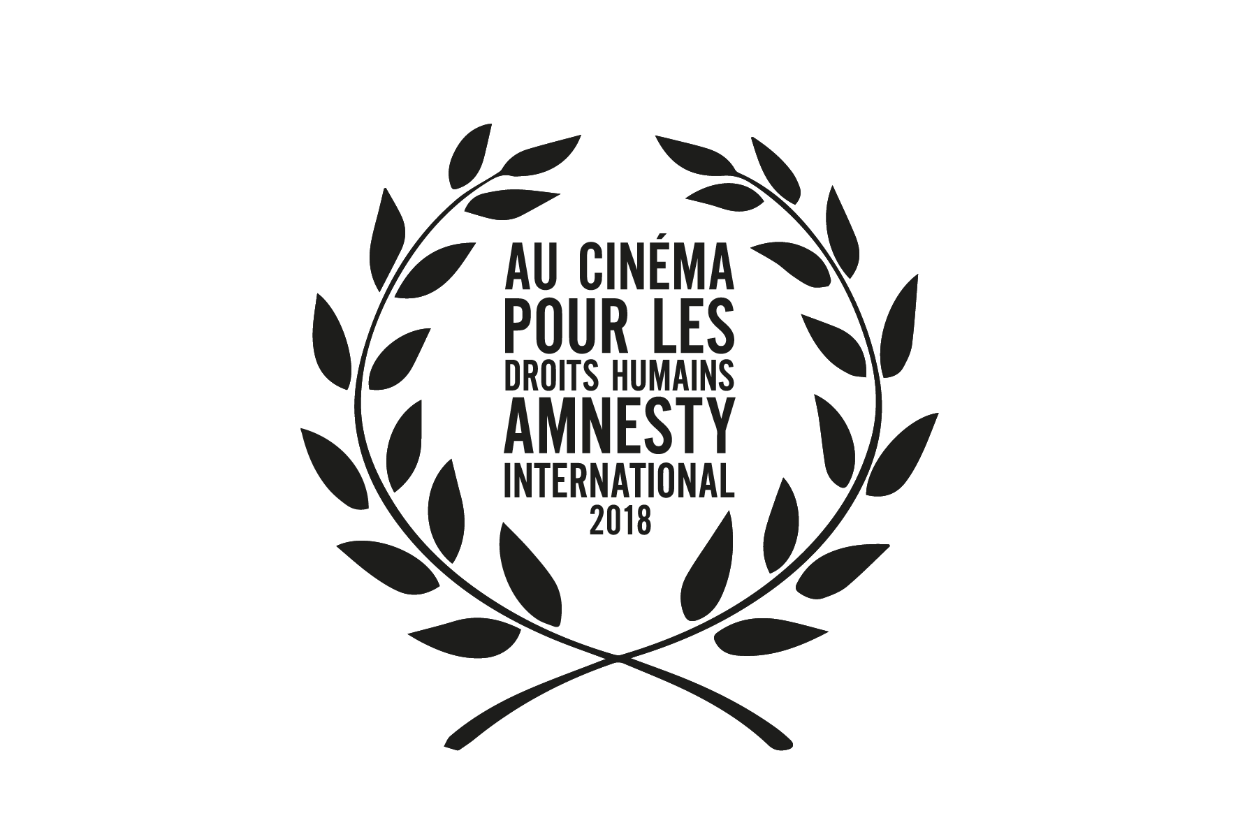 14# Fesival Amnesty International "Au Cinéma pour les droits humains" 2023 Logo
