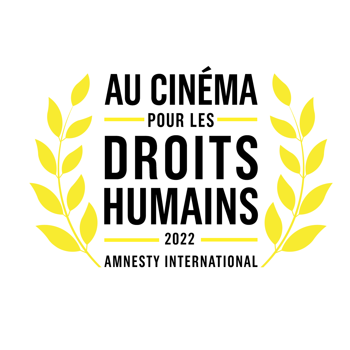 9# Festival D'Amnesty International "Au Cinéma pour les Droits Humains" Logo