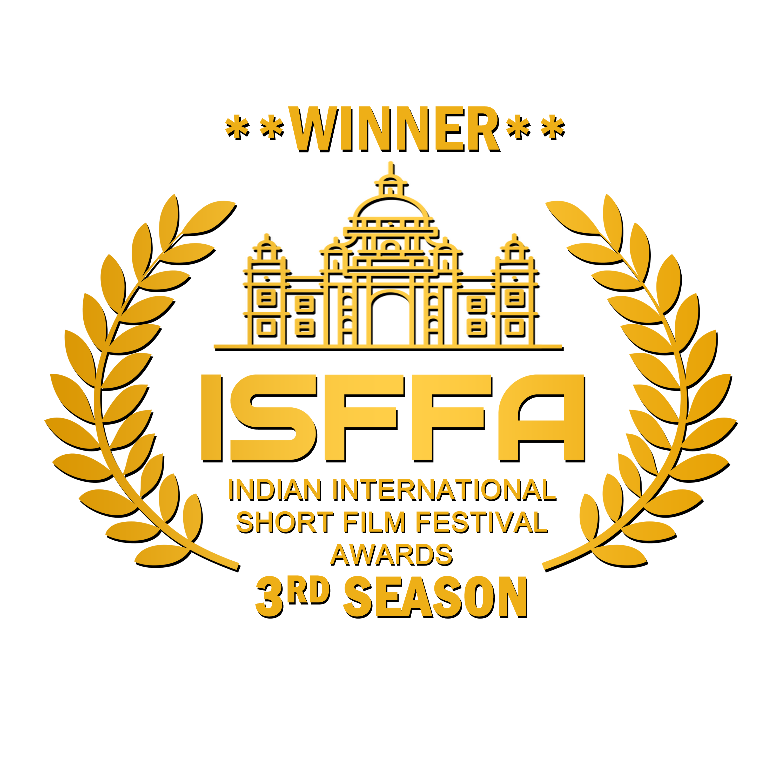 3# ISFFA – Indian International Short Film festival Awards Logo